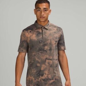 Lululemon Evolution Short Sleeve
Polo Shirt in Diamond Dye Sedona Sunset